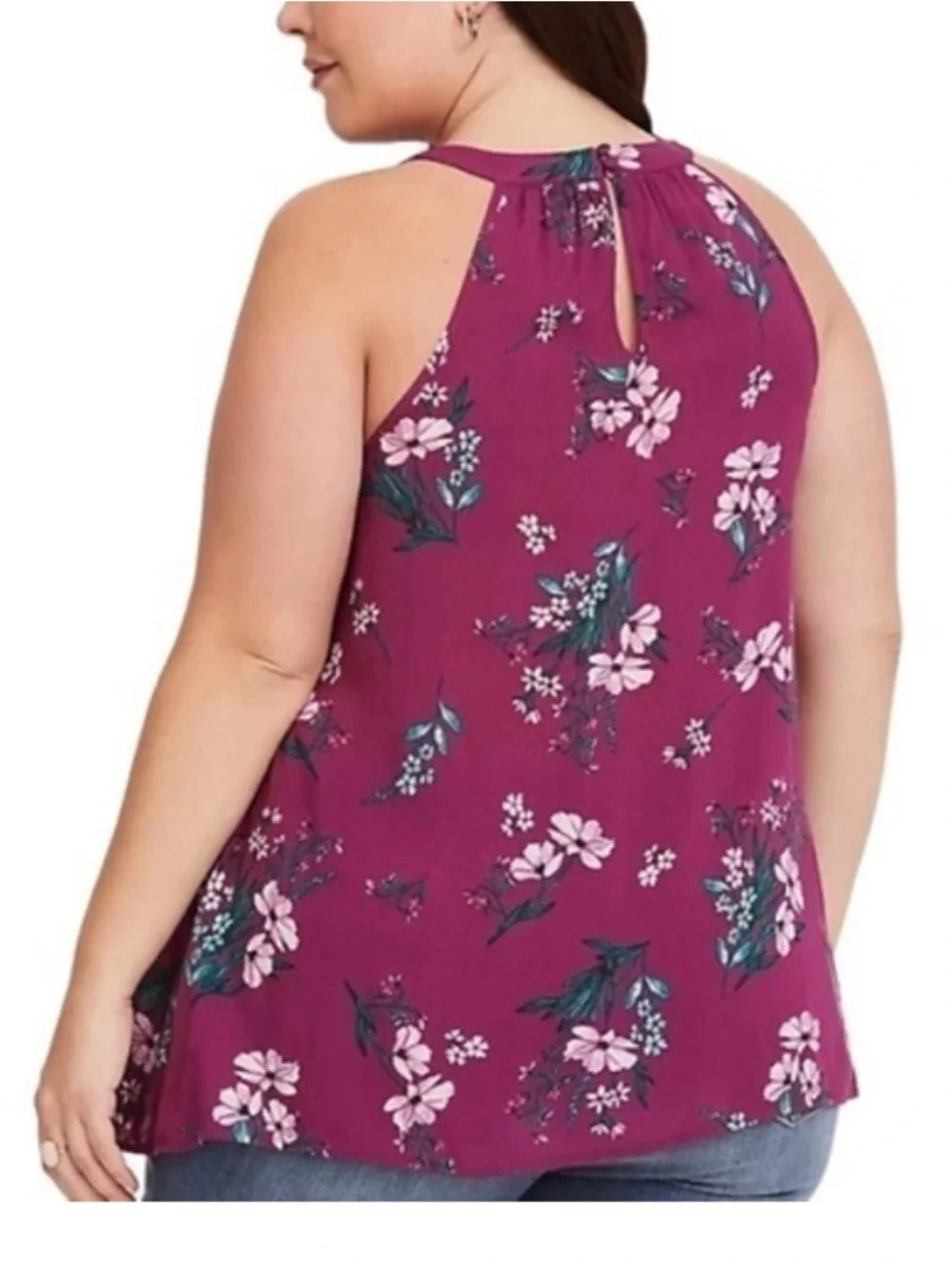 Torrid Chalis Ruffle Tank - Picture 6 of 6